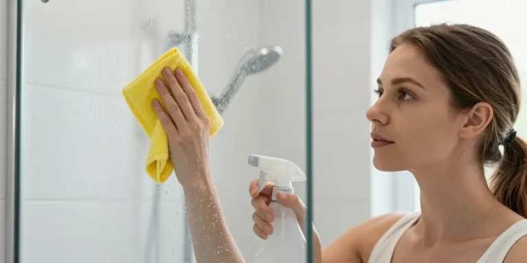 nettoyer paroi de douche