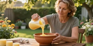 Bougie pour terrasse ou jardin : quelle cire choisir pour une création faite maison ?