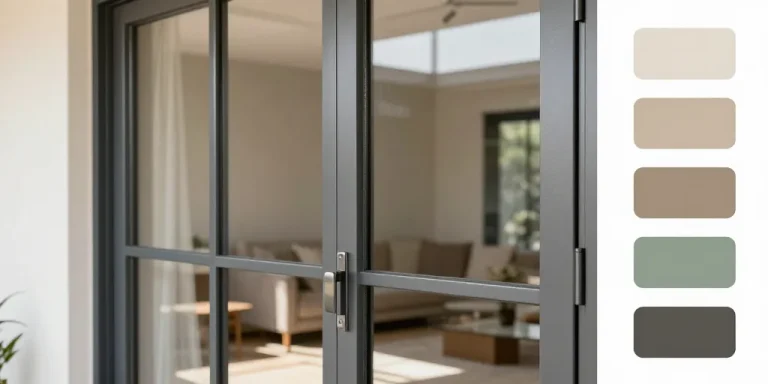 Porte fenêtre aluminium : les couleurs tendances en 2026
