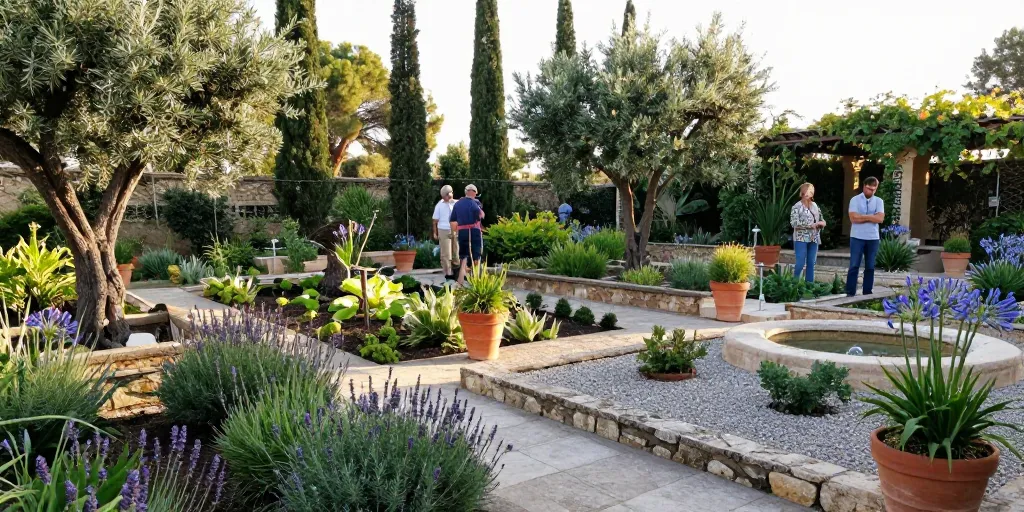 jardin méditerranéen
