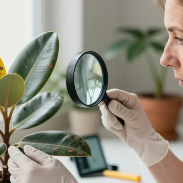 caoutchouc maladie champignon