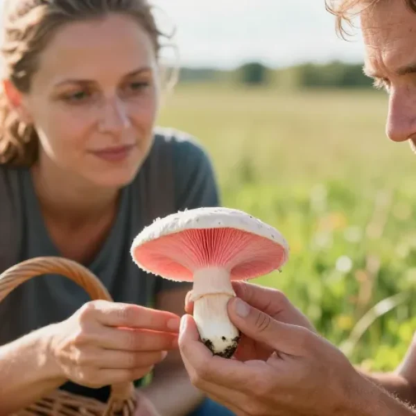 champignon des champs comestible