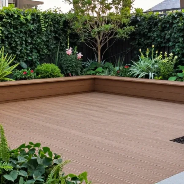 Comment intégrer une terrasse composite dans un jardin végétalisé ?
