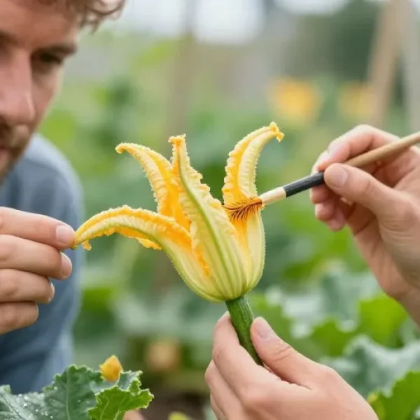 courgettes males et femelles