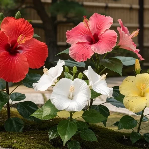 hibiscus du japon