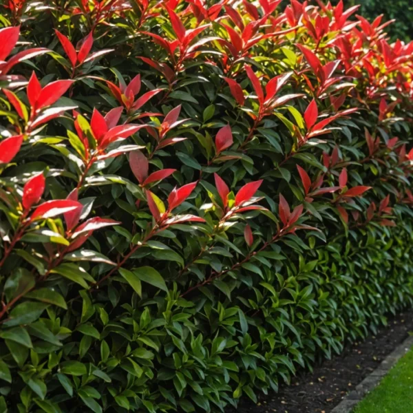 photinia carre rouge
