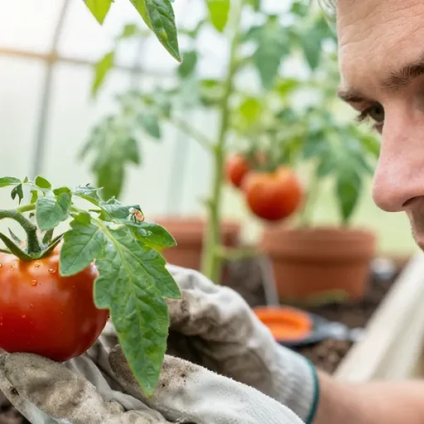 moucheron sur les tomates