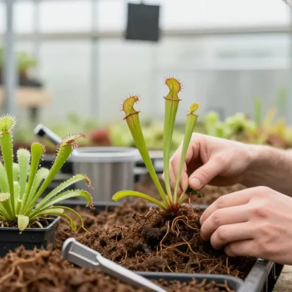 tourbière plante carnivore